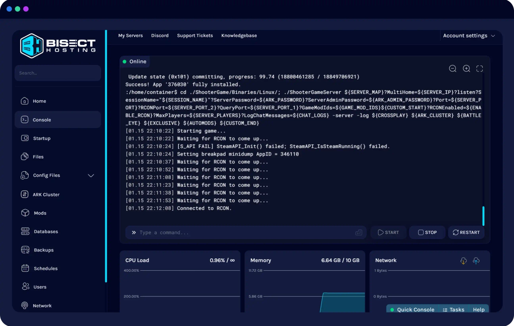 FiveM Server Hosting - Custom Control Panel | 24/7/365