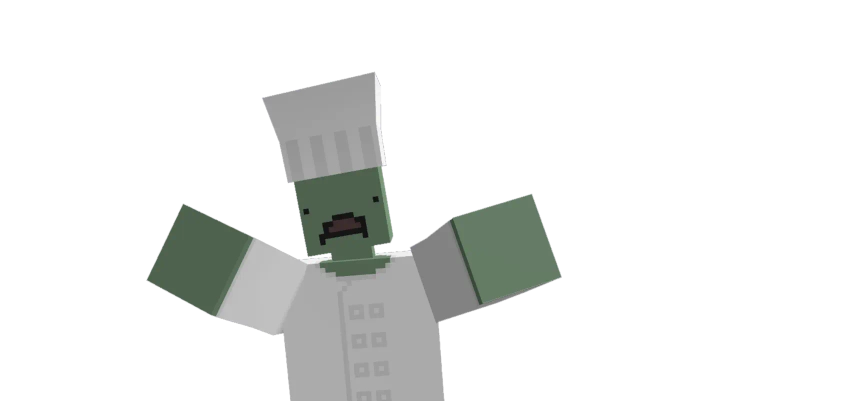 An image of a Unturned zombie