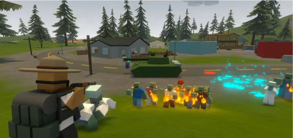 Unturned Dedicated Server Campsite