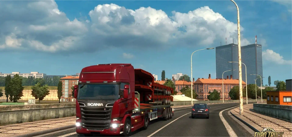 Euro Truck Simulator high way