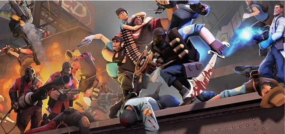 TF2 server hosting mod fight example