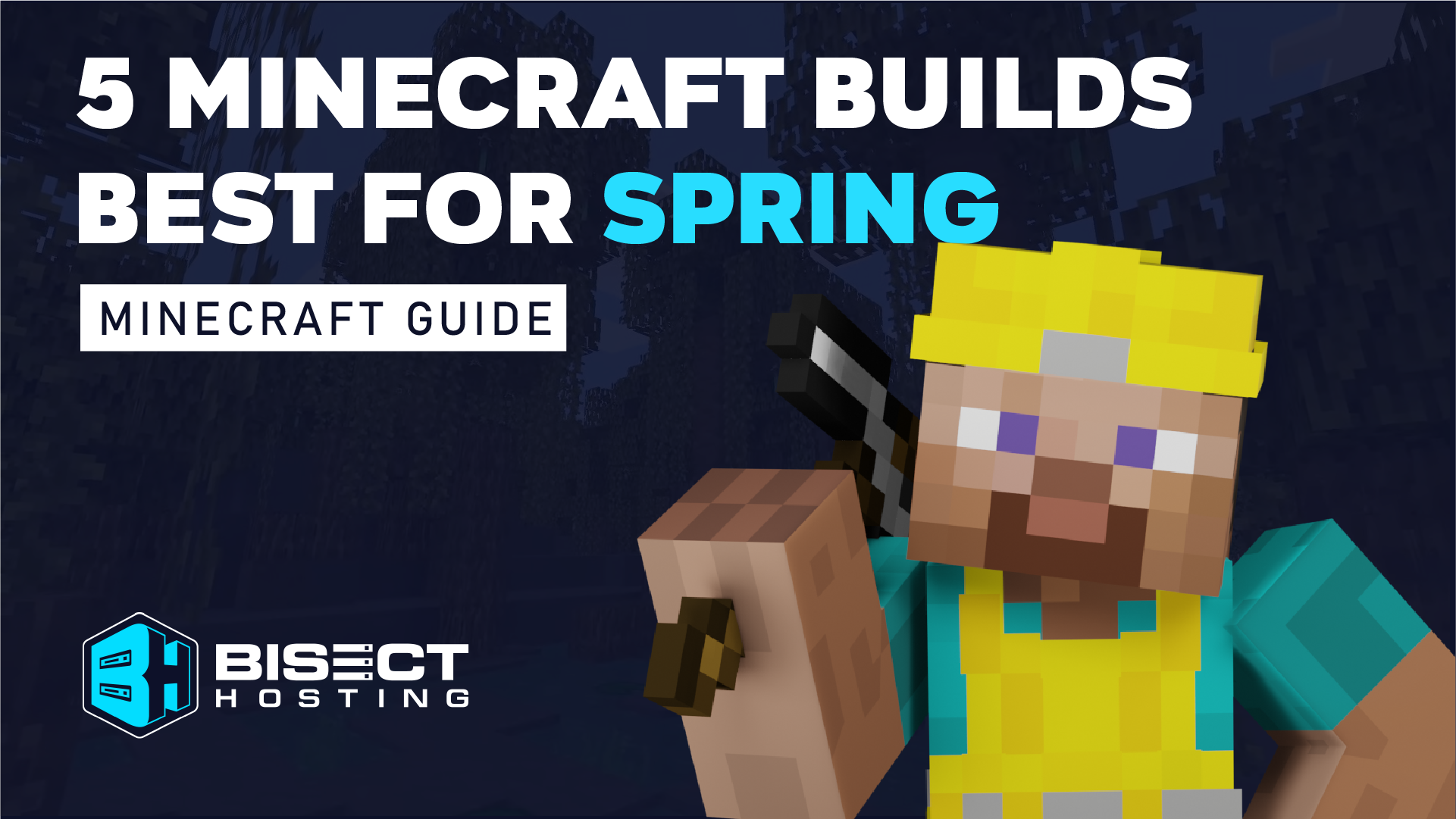 5 Minecraft Build Ideas Perfect for Spring - BisectHosting Blog