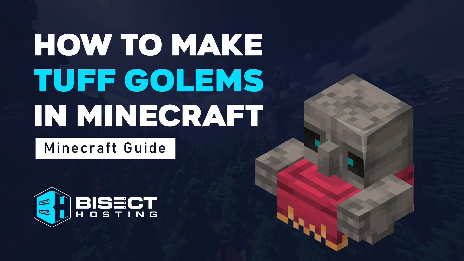 Minecraft tuff golem mob guide