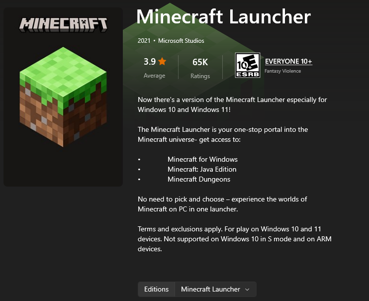 How to download Minecraft Bedrock 1.20.10 update