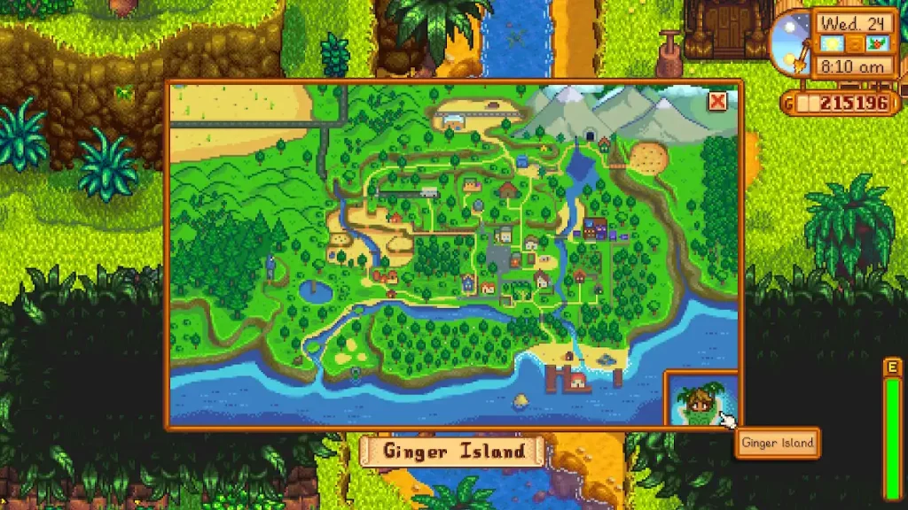 Stardew Valley Mobile: How to Access Ginger Island