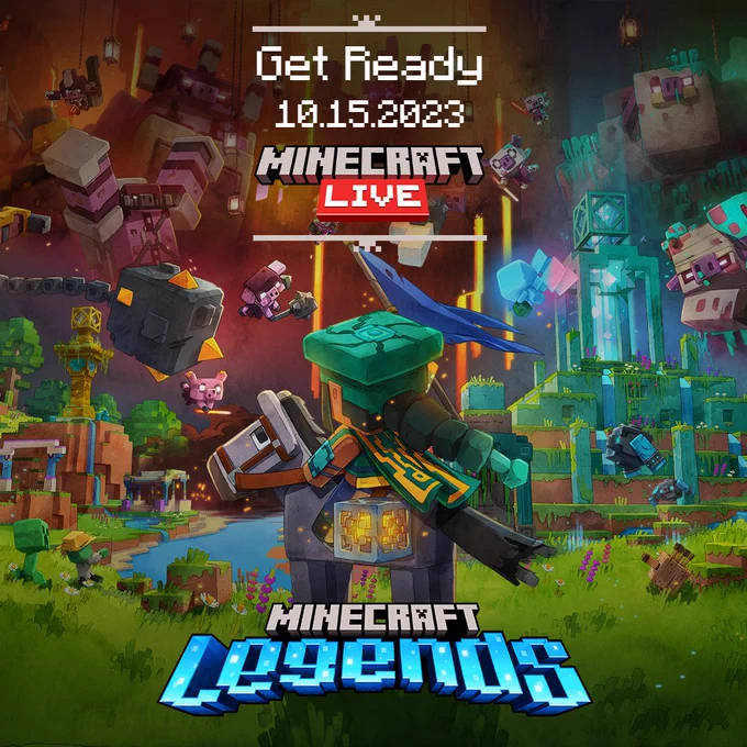Mojang revela datas da Minecraft Live 2023 e da votação para o