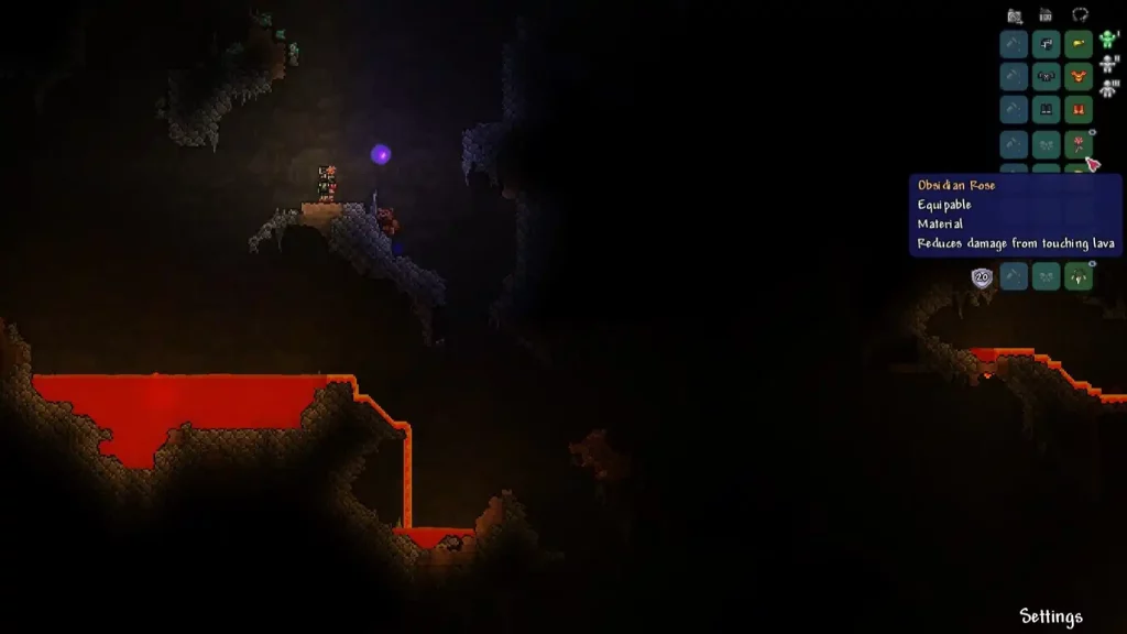 Terraria Obsidian Rose