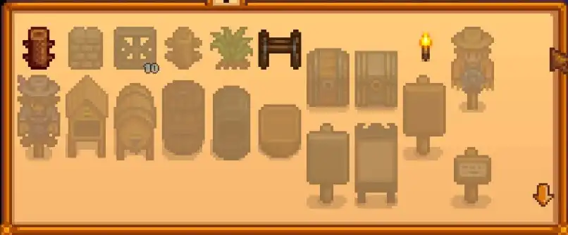 Stardew Valley Crafting Items