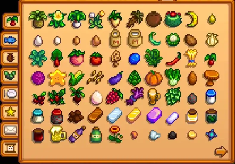 Stardew Valley Shipment