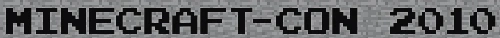 Minecraft 15th Anniversary: MinecraftCon Logo