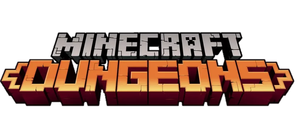 Minecraft 15th Anniversary: Minecraft Dungeons Logo