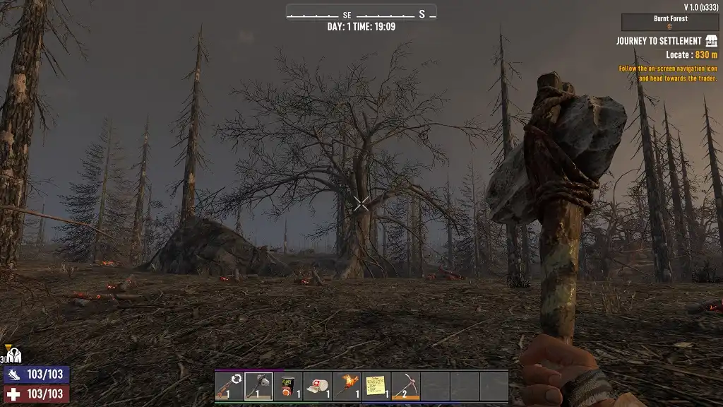 7 Days to Die Burnt Forest