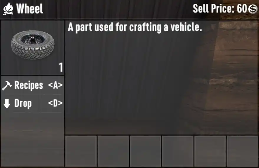 7 Days to Die Wheel