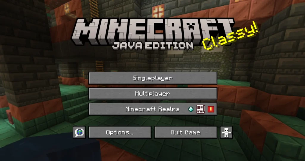 Minecraft 1.21 Java Edition Offline Screenshot