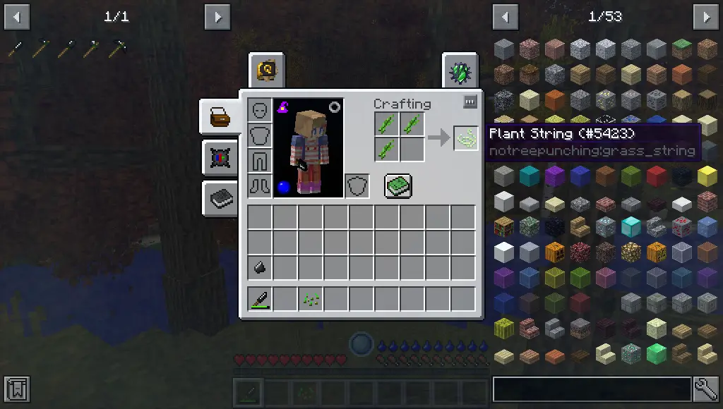 RLCraft Plant String Recipe Screenshot