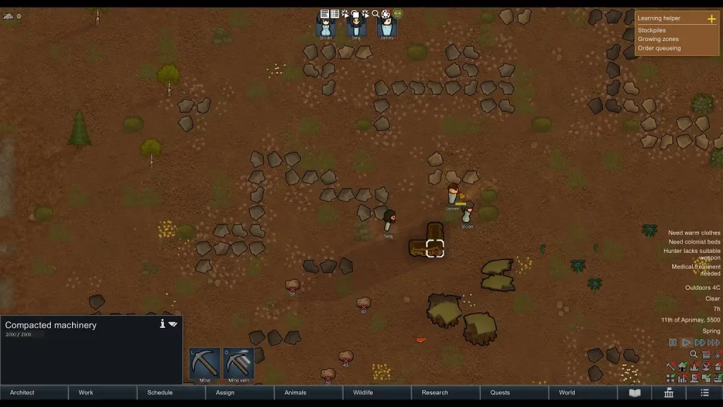 RimWorld Component Mining