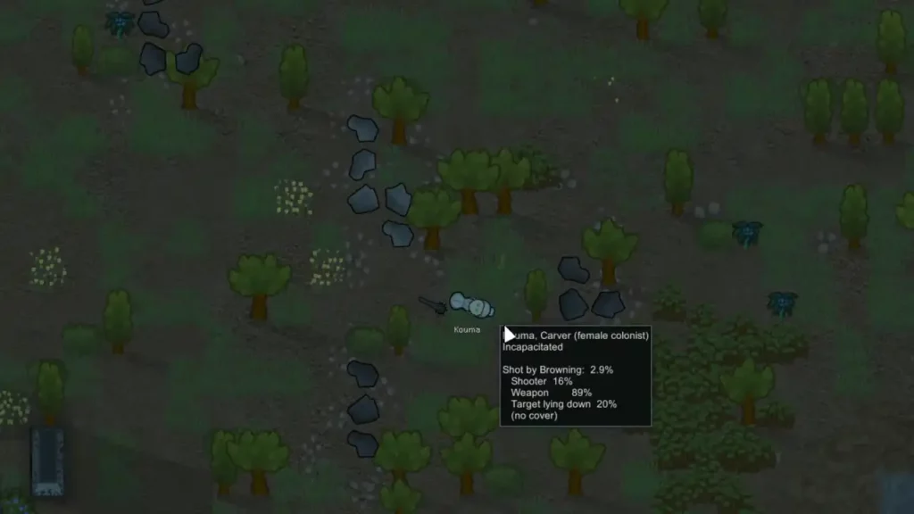 RimWorld Paralytic Abasia