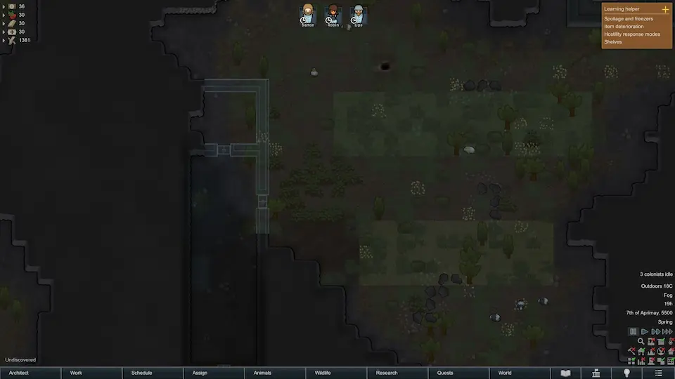 Rimworld Beginner’s Guide: Farm Setup Screenshot