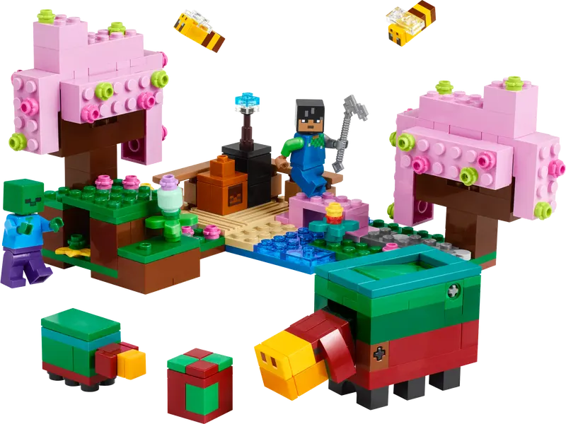 Minecraft Chery Blossom Lego Set