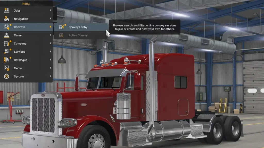 American Truck Simulator Convoy