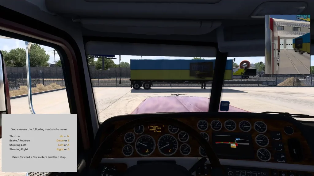 American Truck Simulator Getting Started