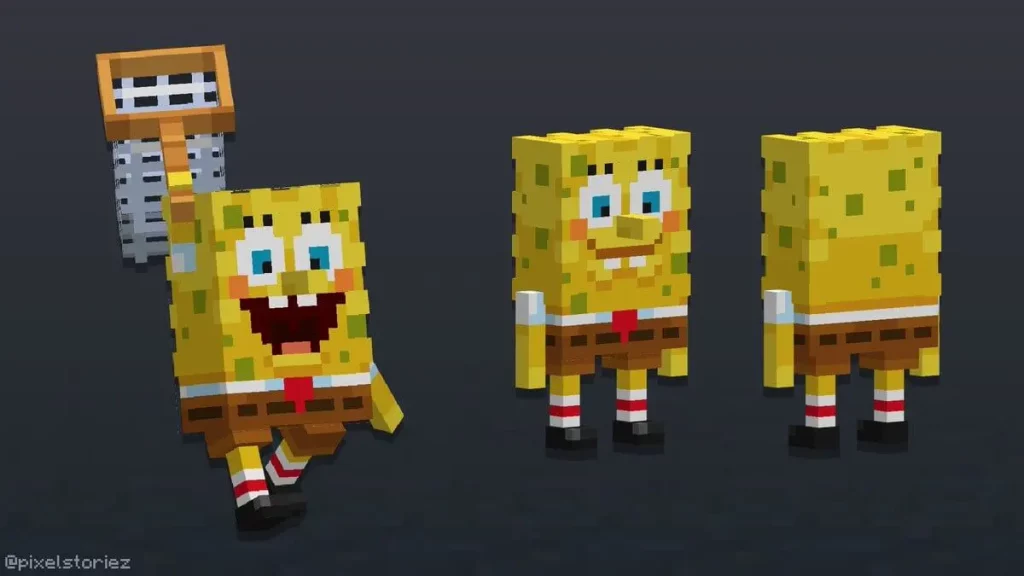 Minecraft Spongebob