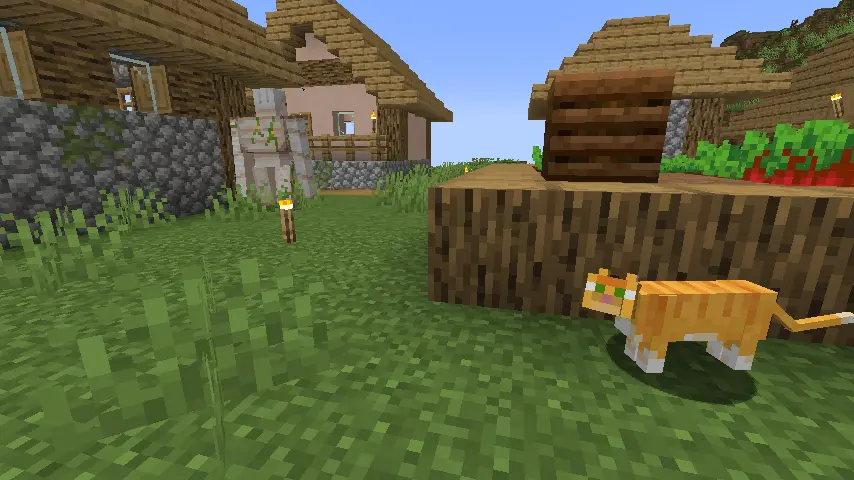 Minecraft Stray Cat Screenshot