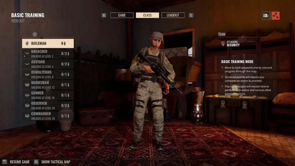 Insurgency Sandstorm Classes