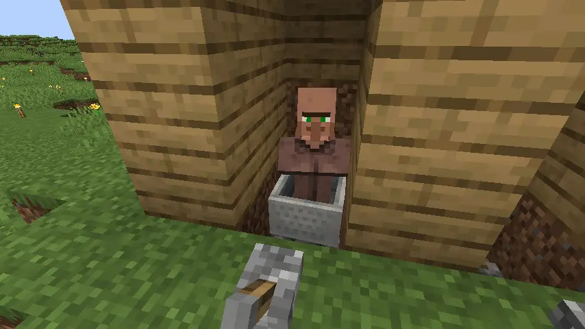 Minecraft Villager Mob Screenshot