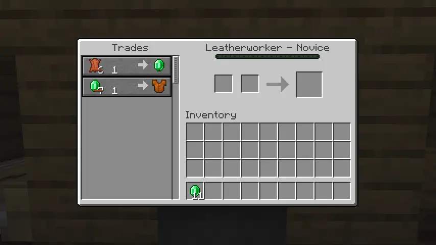 Minecraft 1.21 Trading Hall Discounted Trades Screenshot