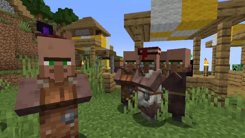 Minecraft 1.21 Villager Professions Screenshot