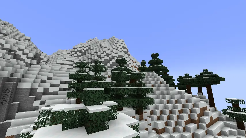 Minecraft Grove Biome Screenshot