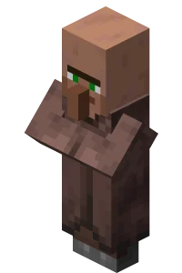 Minecraft Unemployed Villager Mob