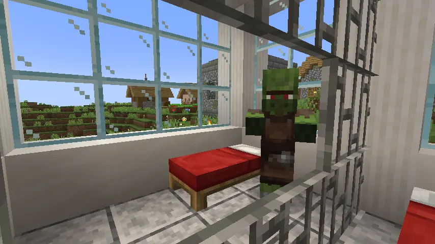 Minecraft Zombie Villager Screenshot