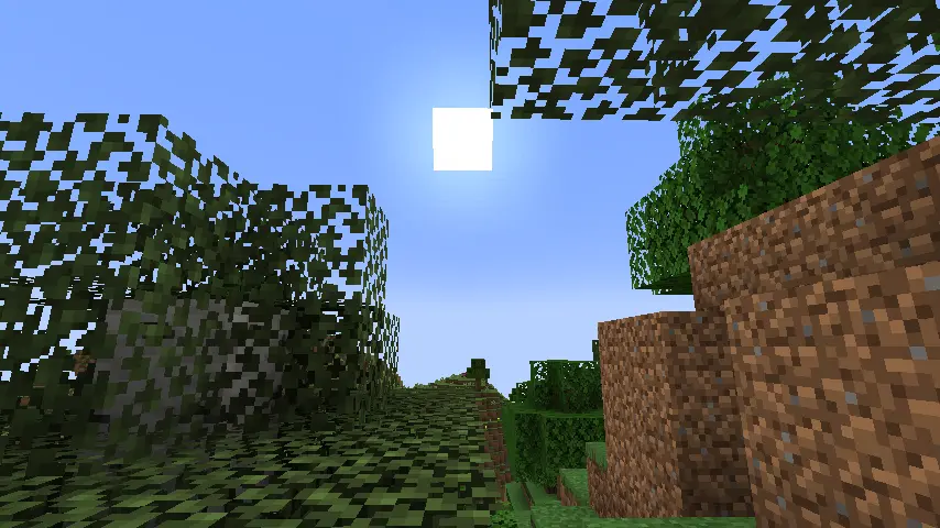 Minecraft Beginner's Guide: Day 2 Sunrise Screenshot