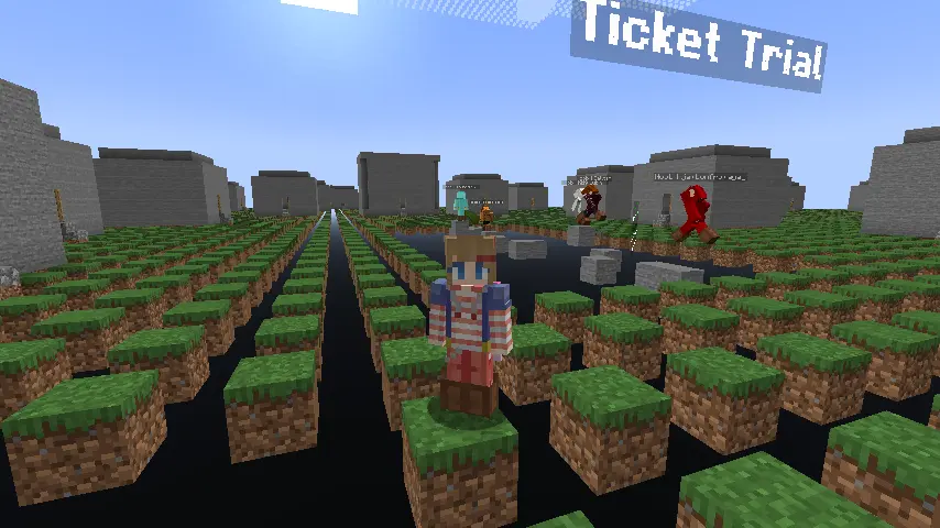 Minecraft Parkour Civilization Ticket Trial  Screenshot