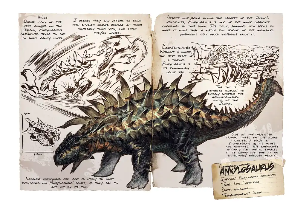 ARK Survival Evolved Ankylosaurus