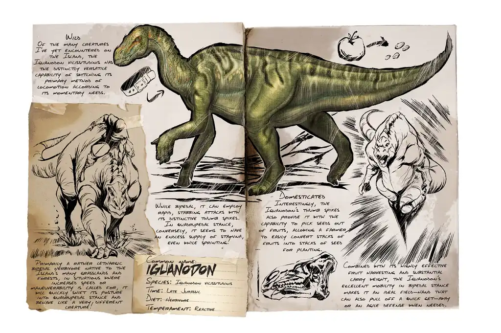 ARK Survival Evolved Iguanodon