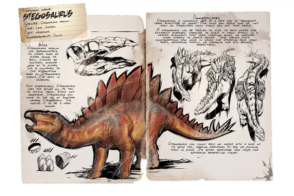 ARK Survival Evolved Stegosaurus