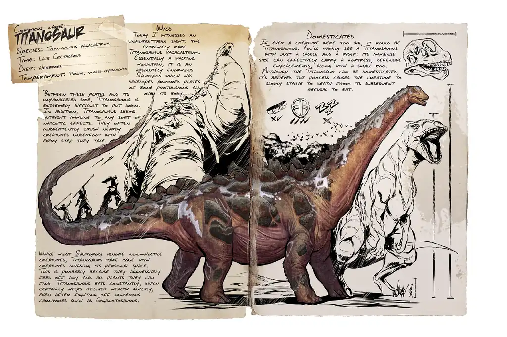 ARK Survival Evolved Titanosaur