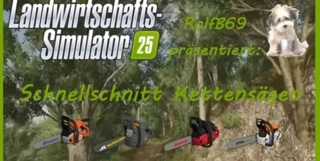 Farming Simulator 25 Chainsaw Fastcut