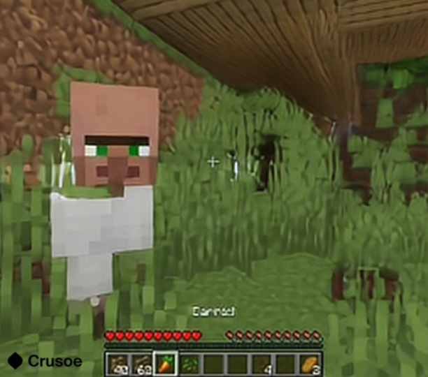 Minecraft AI Gameplay Screenshot