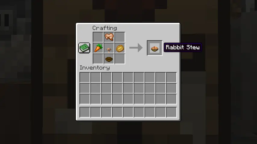 Minecraft Rabbit Stew Recipe Screenshot