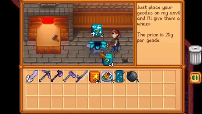 Stardew Valley Mystery Box Items