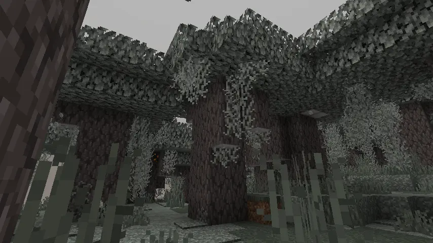 Minecraft Pale Oak Tree Screenshot