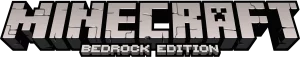 Is Minecraft Cross Platform: Minecraft Bedrock Edition Logo