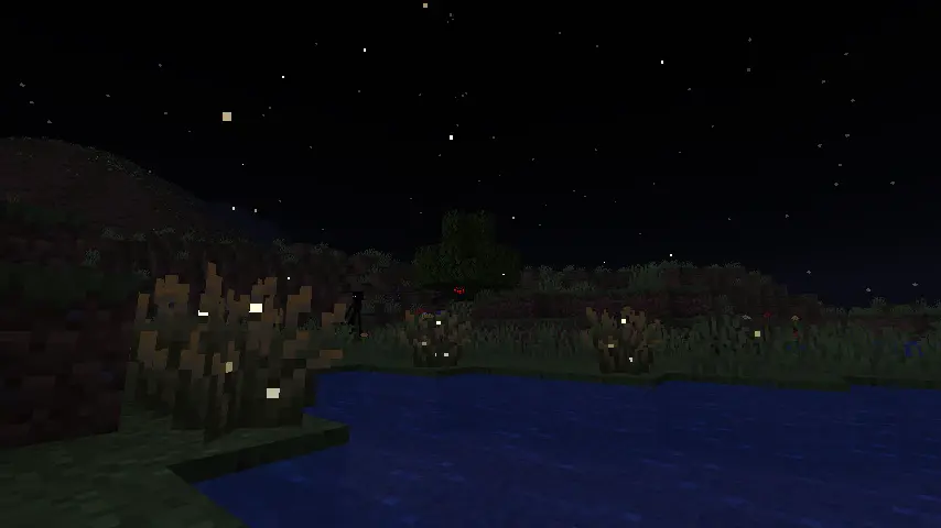 Minecraft Plains Biome River Screenshot