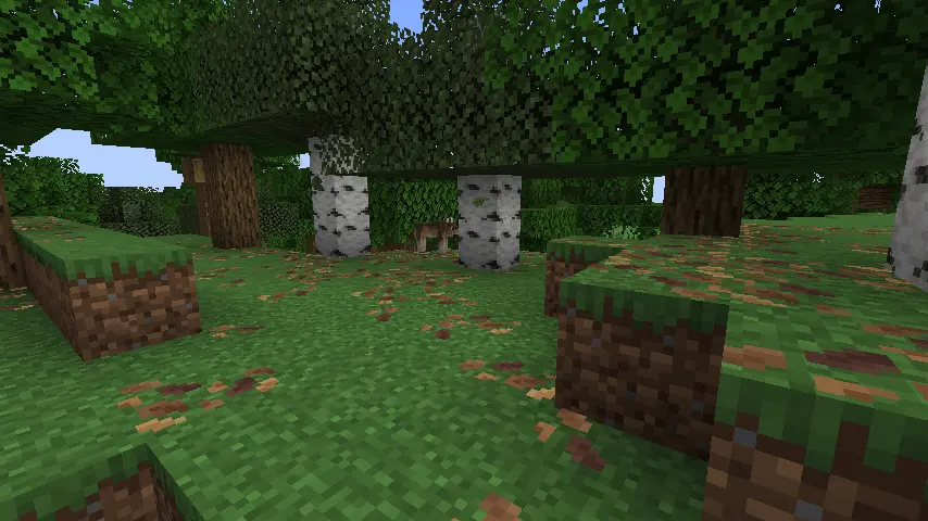 Minecraft Leaf Litter Screenshot