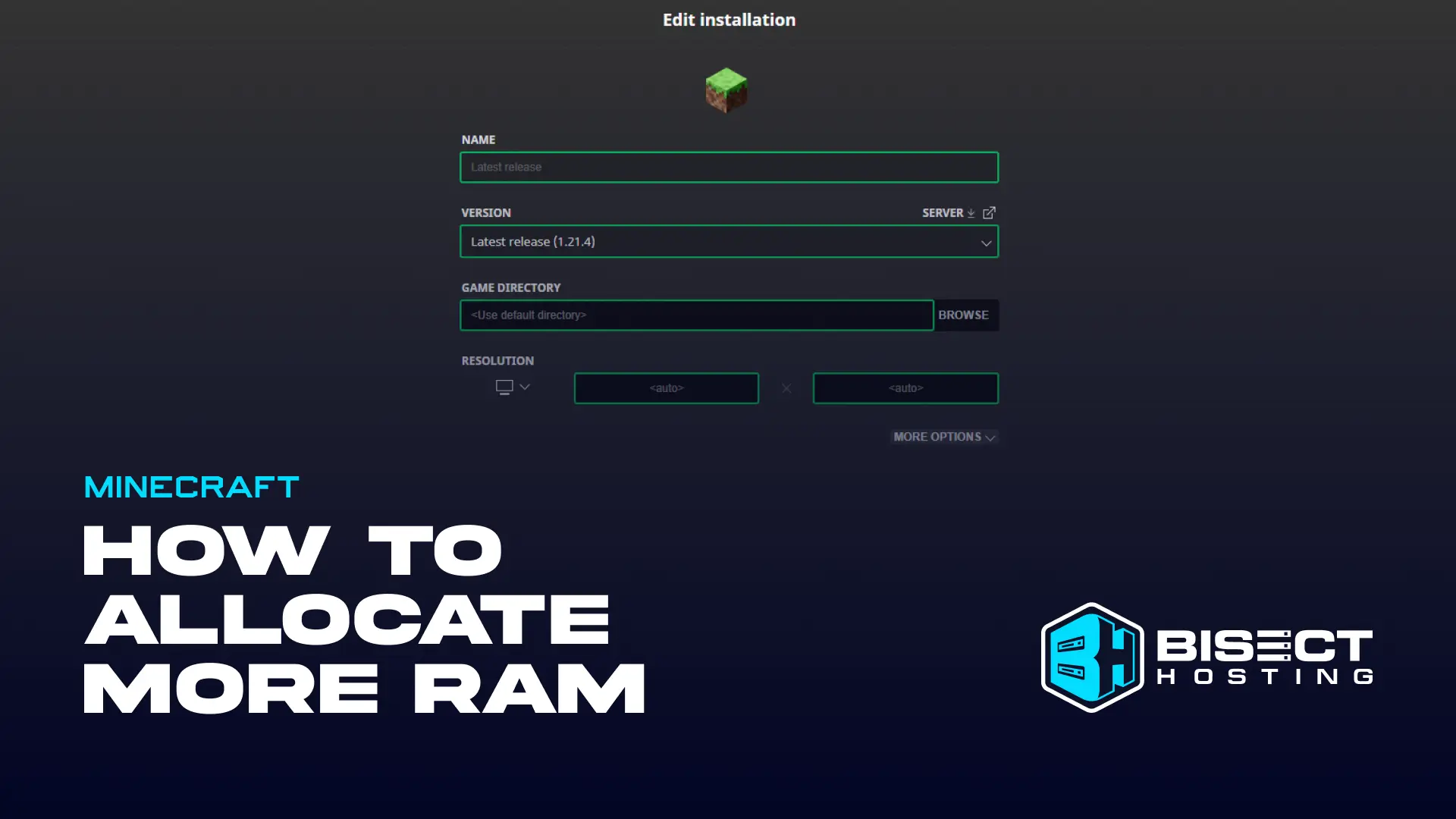 How to Allocate More RAM to Minecraft Java & Bedrock