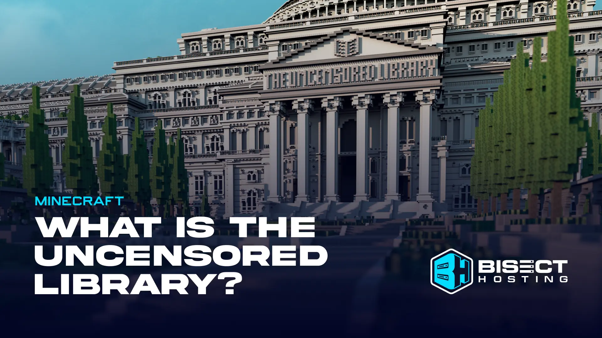 What is the Uncensored Library Minecraft Map?